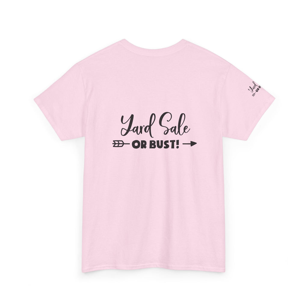 Unisex Heavy Cotton Tee Yard Sales OLD STUFF/ New Treasure