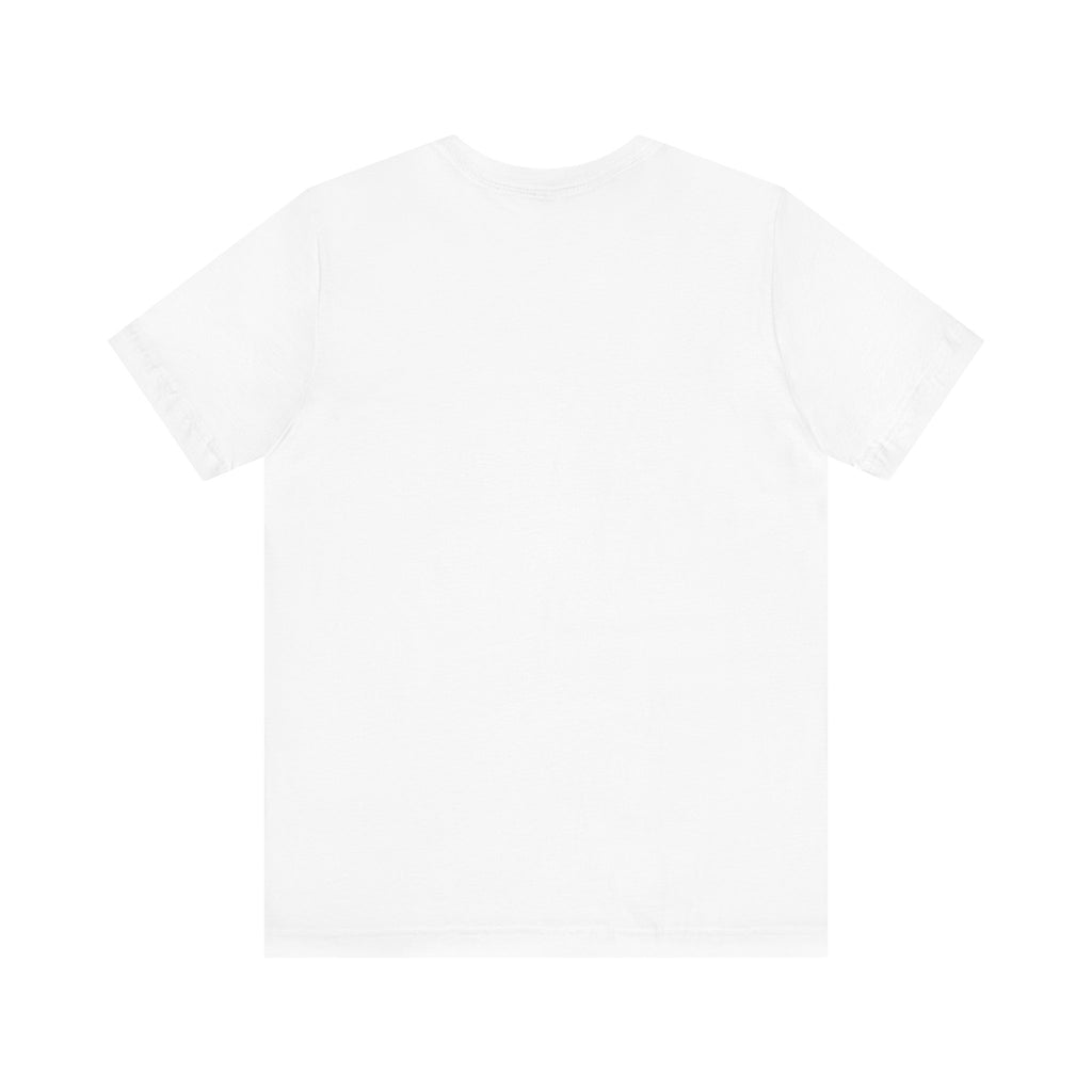 Cute Bear Graphic Tee — Small Chest Print Cotton T-Shirt