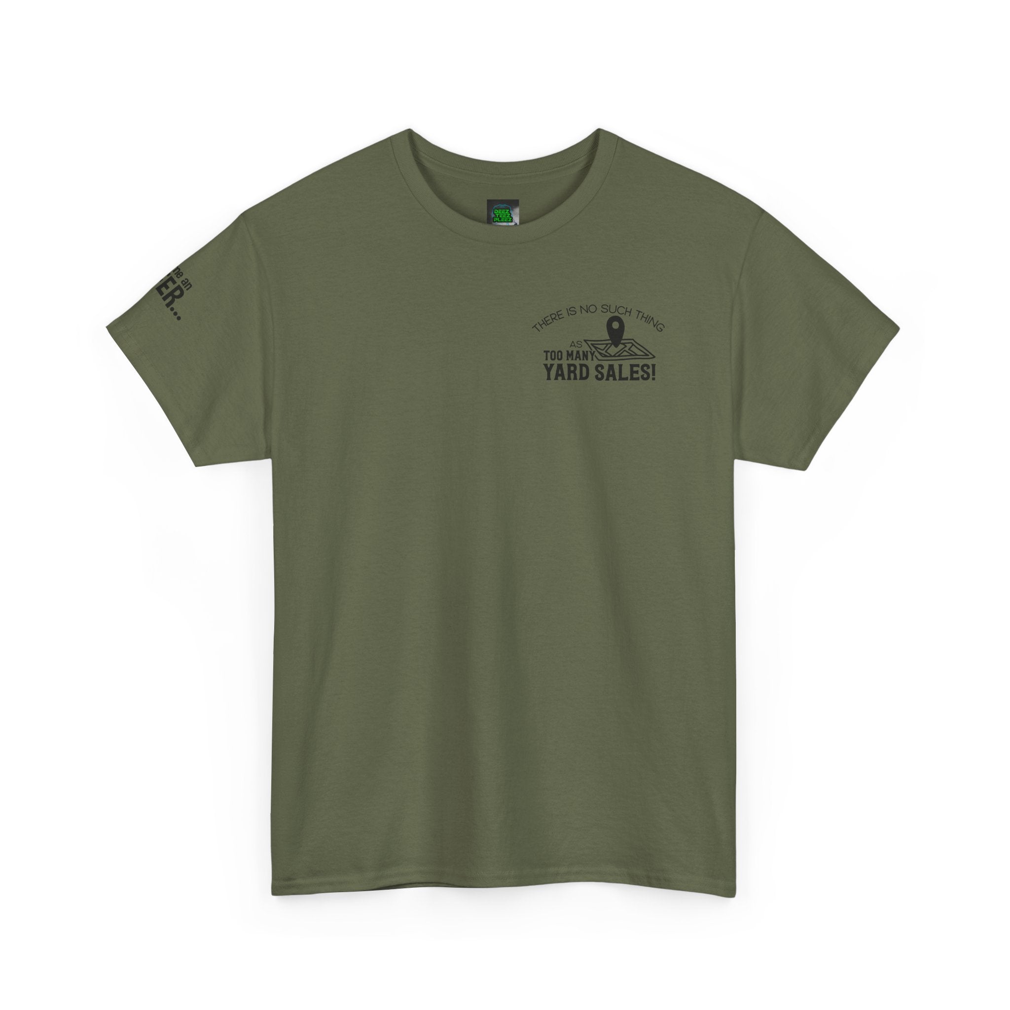 Yard Sale Graphic Tee — 'Yard Sales!' Vintage Market Flea Find T-Shirt