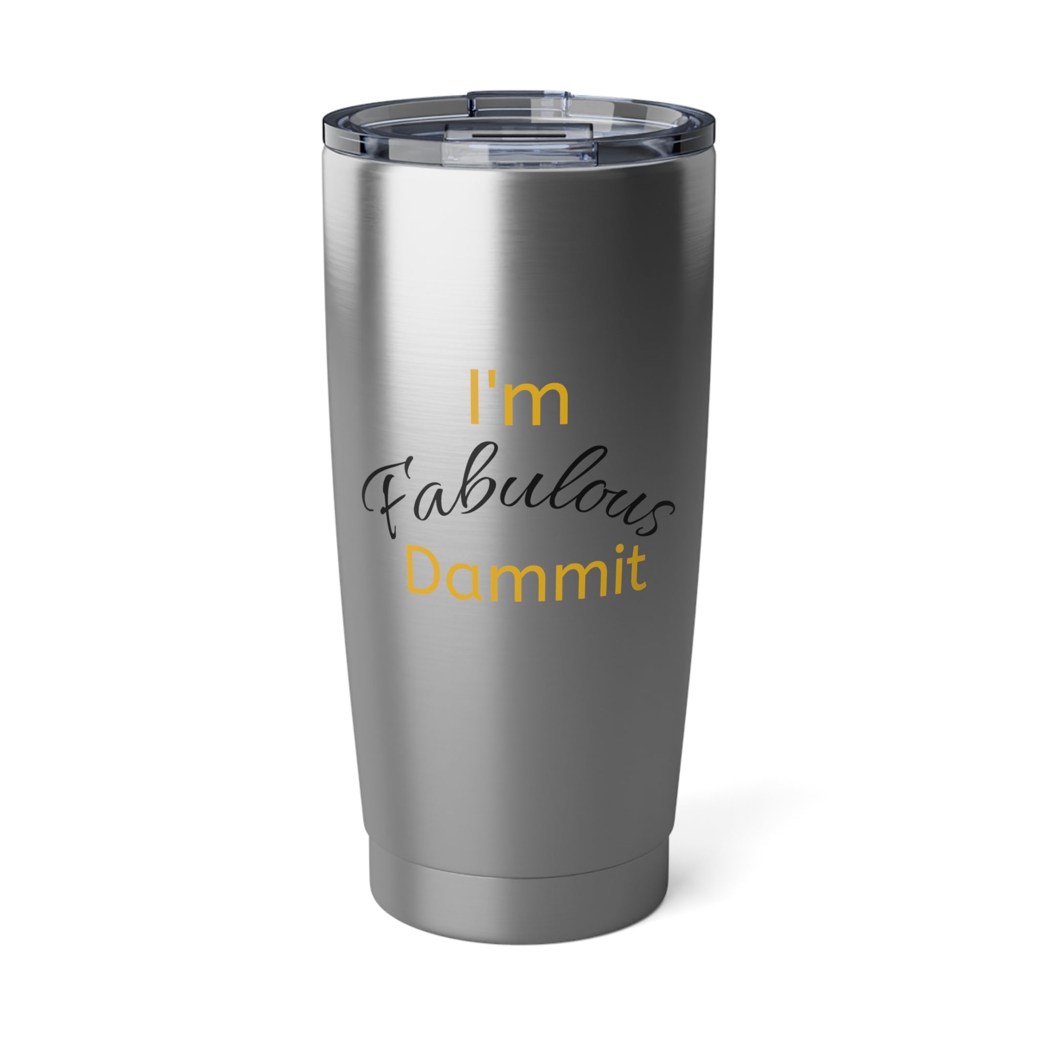 20oz Tumbler — Funny Chicken ‘Vagabond’ Design, “Fearless & Fabulous” Insulated Travel Cup