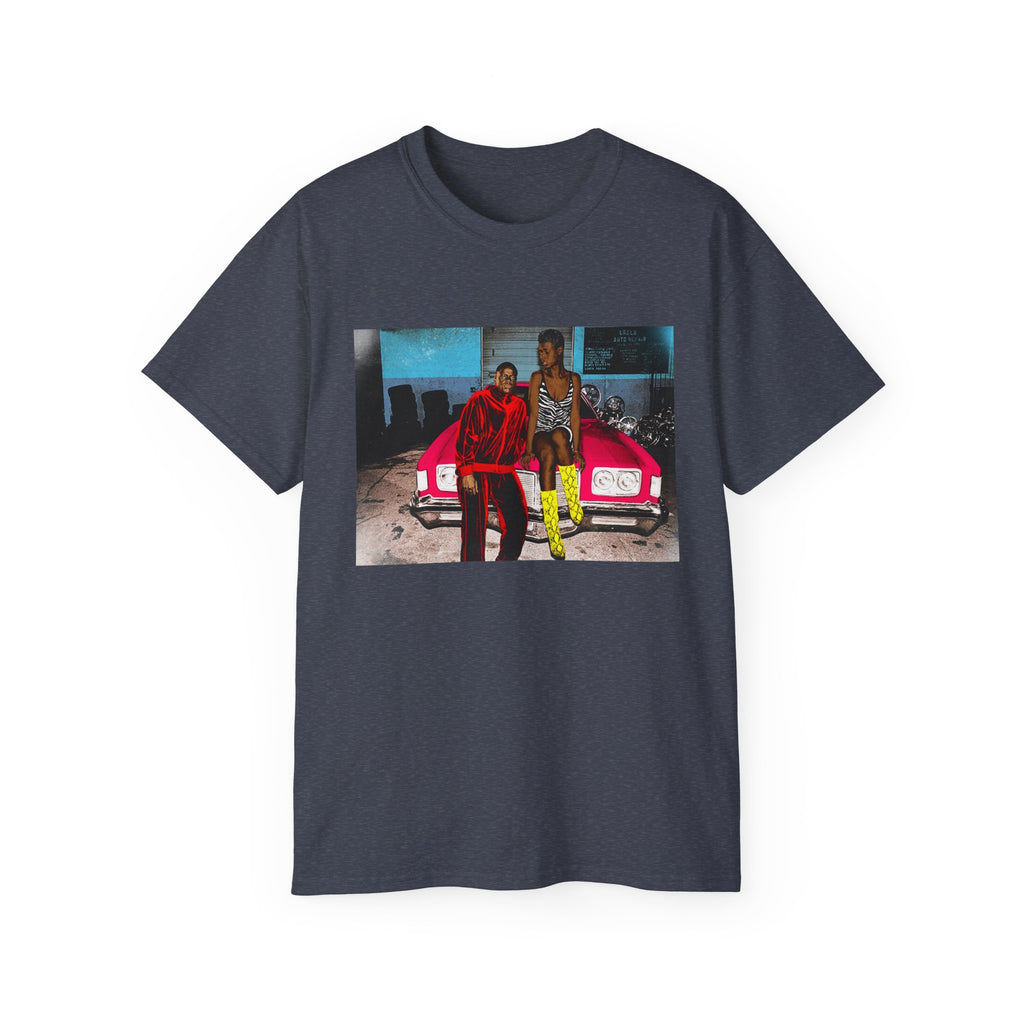 Urban Men's T-Shirt - A uniquely urban vibe, reminisce and enjoy- Qu$en & Slim. Thee slept-on, quintessential classic.