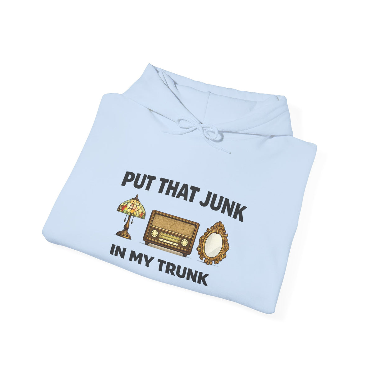 Hoodie “Put That Junk In My Trunk” Vintage RV Camping Graphic