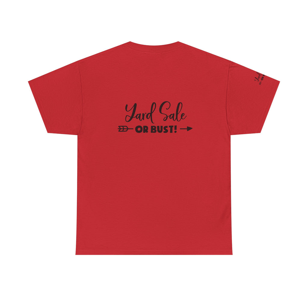 Unisex Heavy Cotton Tee Yard Sales OLD STUFF/ New Treasure