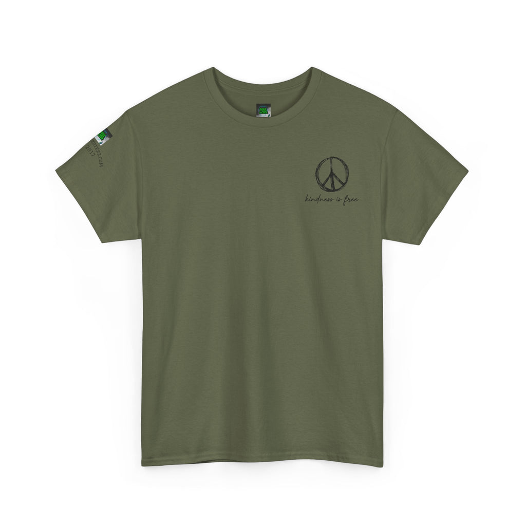 Peace Sign Tee — "I Hope We Heal From All The Things We Don't Talk About" Graphic T-Shirt