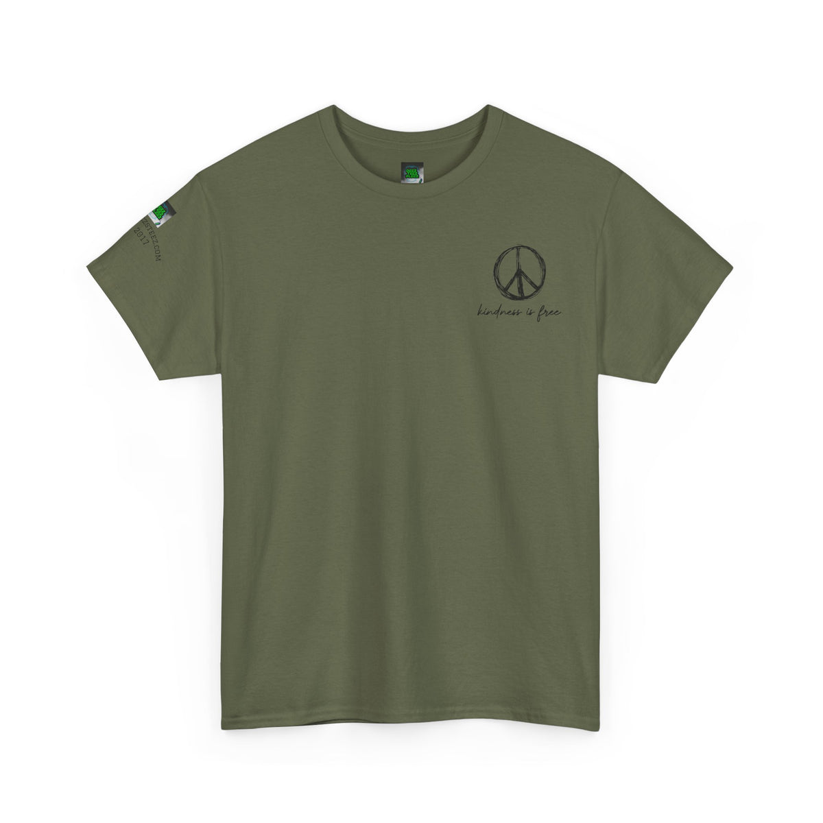 Peace Sign Tee — "I Hope We Heal From All The Things We Don't Talk About" Graphic T-Shirt