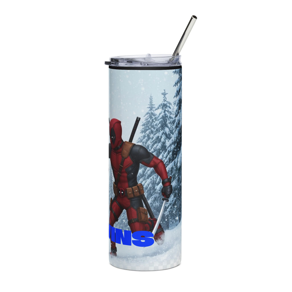 Sonic & Deadpool Inspired 20oz Stainless Steel Tumbler
