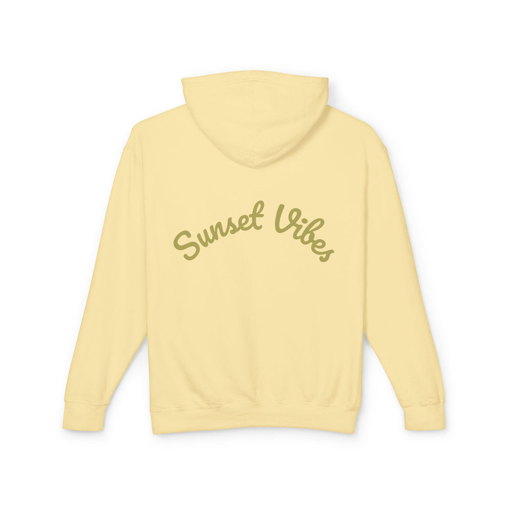 Sunset Vibes Hoodie — Scenic Sunset Road Graphic Hooded Sweatshirt