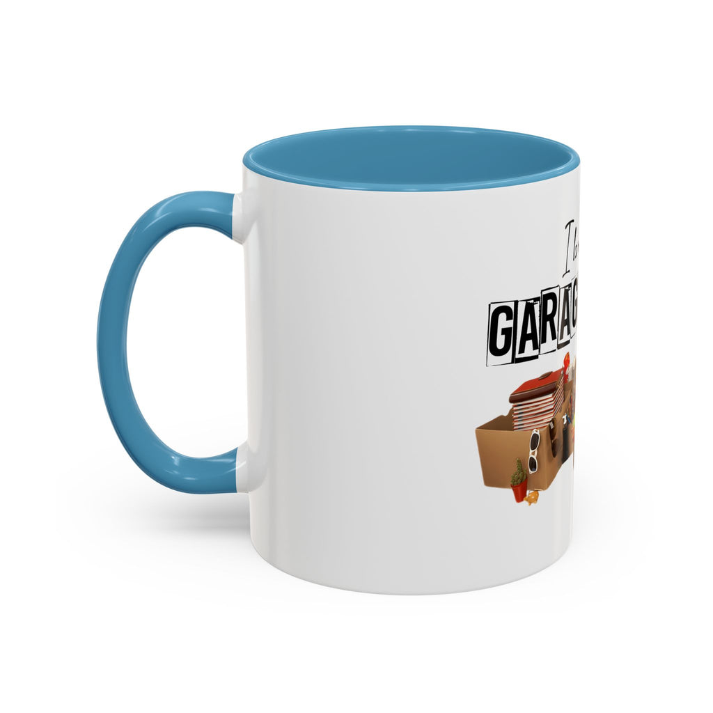 Garage & Yard Sale Coffee Mug — "I Brake for Garage & Yard Sales" Accent Mug
