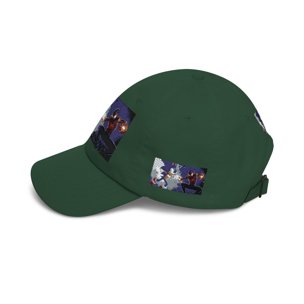 Sonic vs. Miles Morales Space Dad Cap — Youth Graphic Baseball Hat