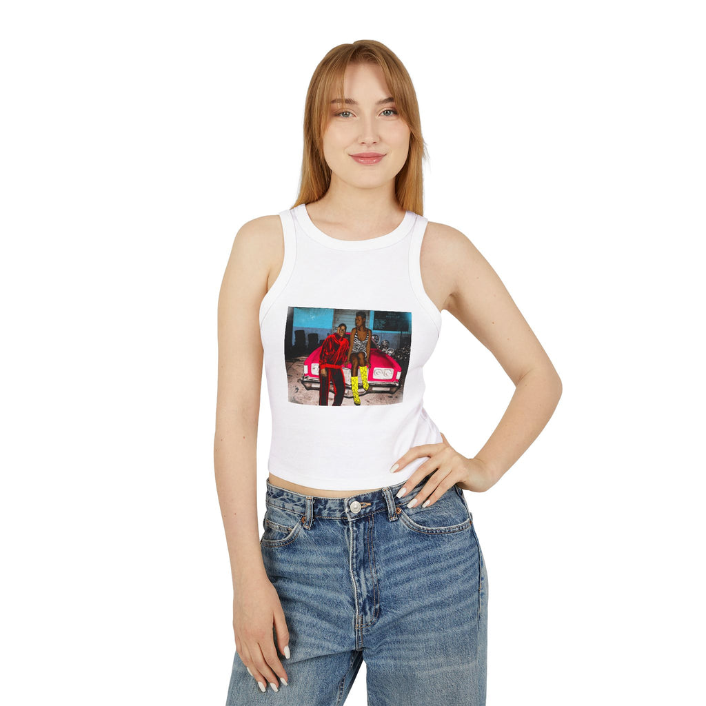 Urban Racer Tank Top —  Que$N and Slim Crop Tank