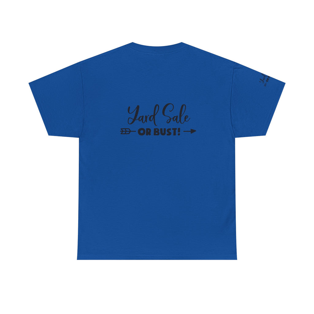 Unisex Heavy Cotton Tee Yard Sales OLD STUFF/ New Treasure