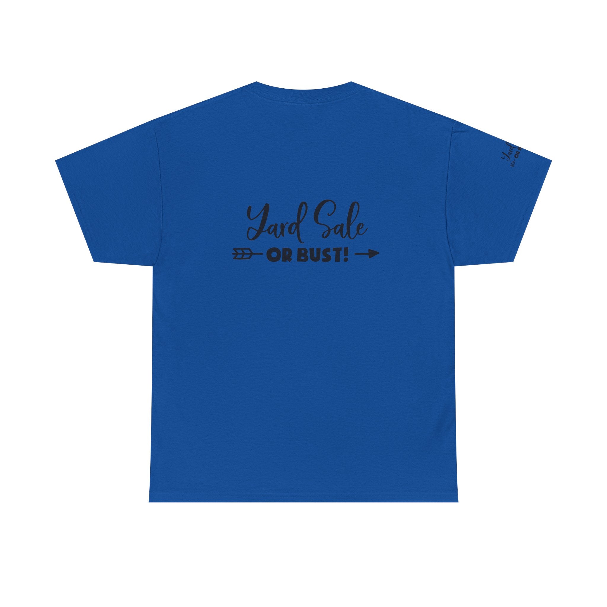 Unisex Heavy Cotton Tee Yard Sales OLD STUFF/ New Treasure
