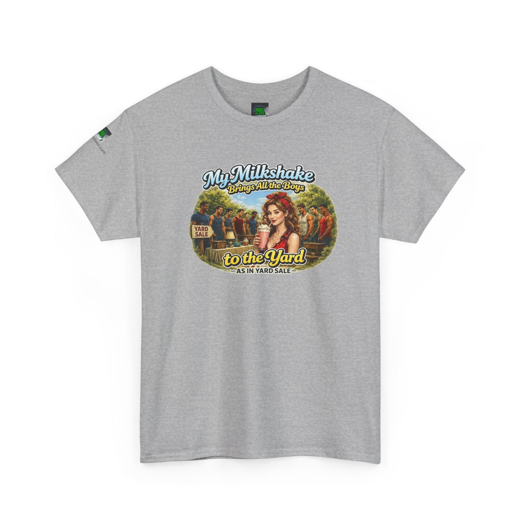 Vintage 'My Milkshake Brings All the Boys to the Yard' Graphic Tee