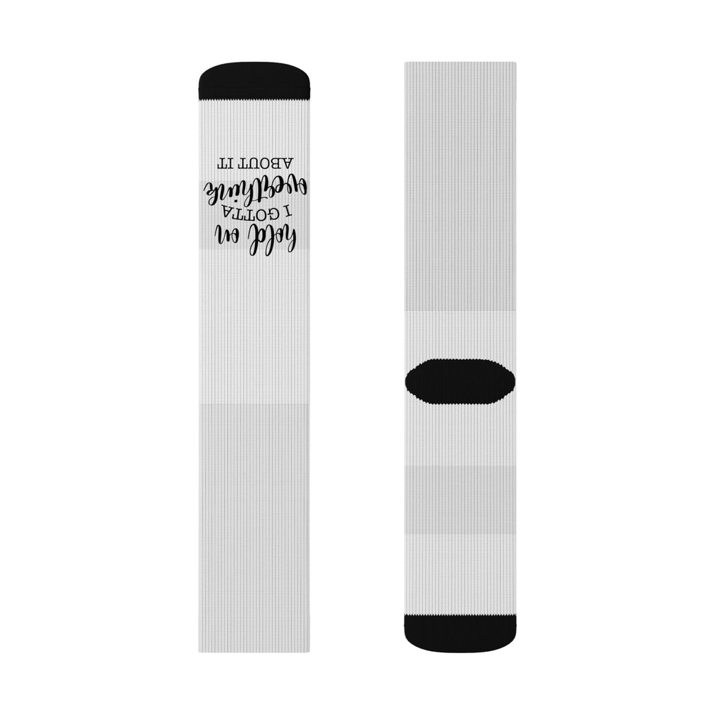 Personalized Photo Sublimation Socks — Custom Memory Photo Crew Socks