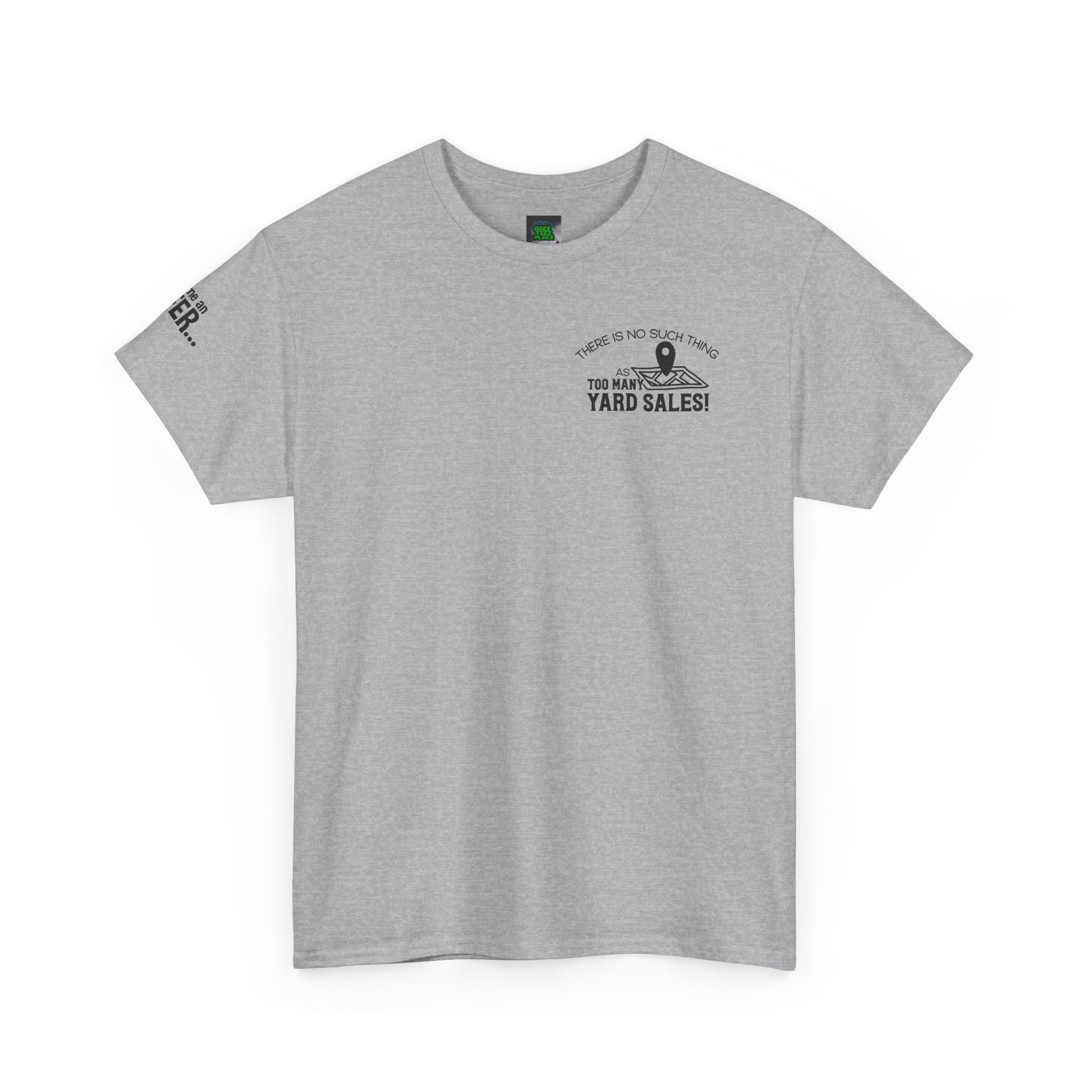 Yard Sale Graphic Tee — 'Yard Sales!' Vintage Market Flea Find T-Shirt