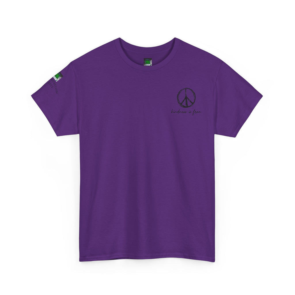 Peace Sign Tee — "I Hope We Heal From All The Things We Don't Talk About" Graphic T-Shirt