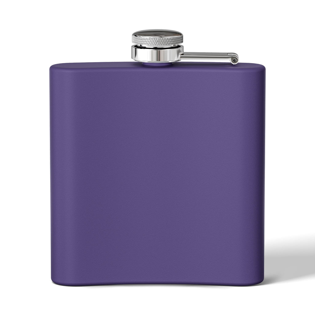 6 oz Stainless Steel Flask — "Michael Jackson" Montage Design