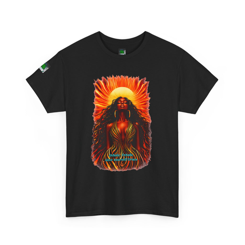 Spiritual Sunflower Guardian Graphic Tee