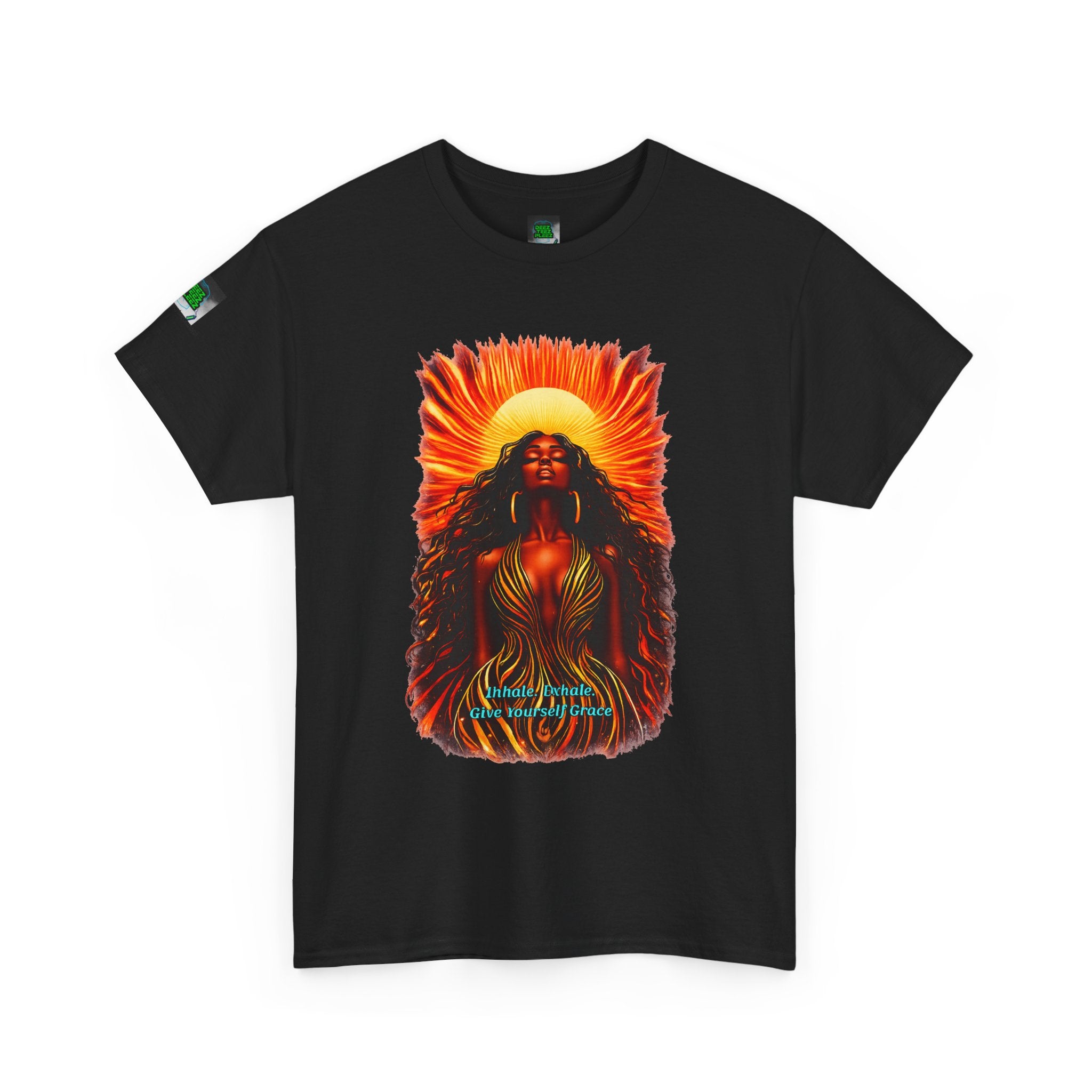 Spiritual Sunflower Guardian Graphic Tee