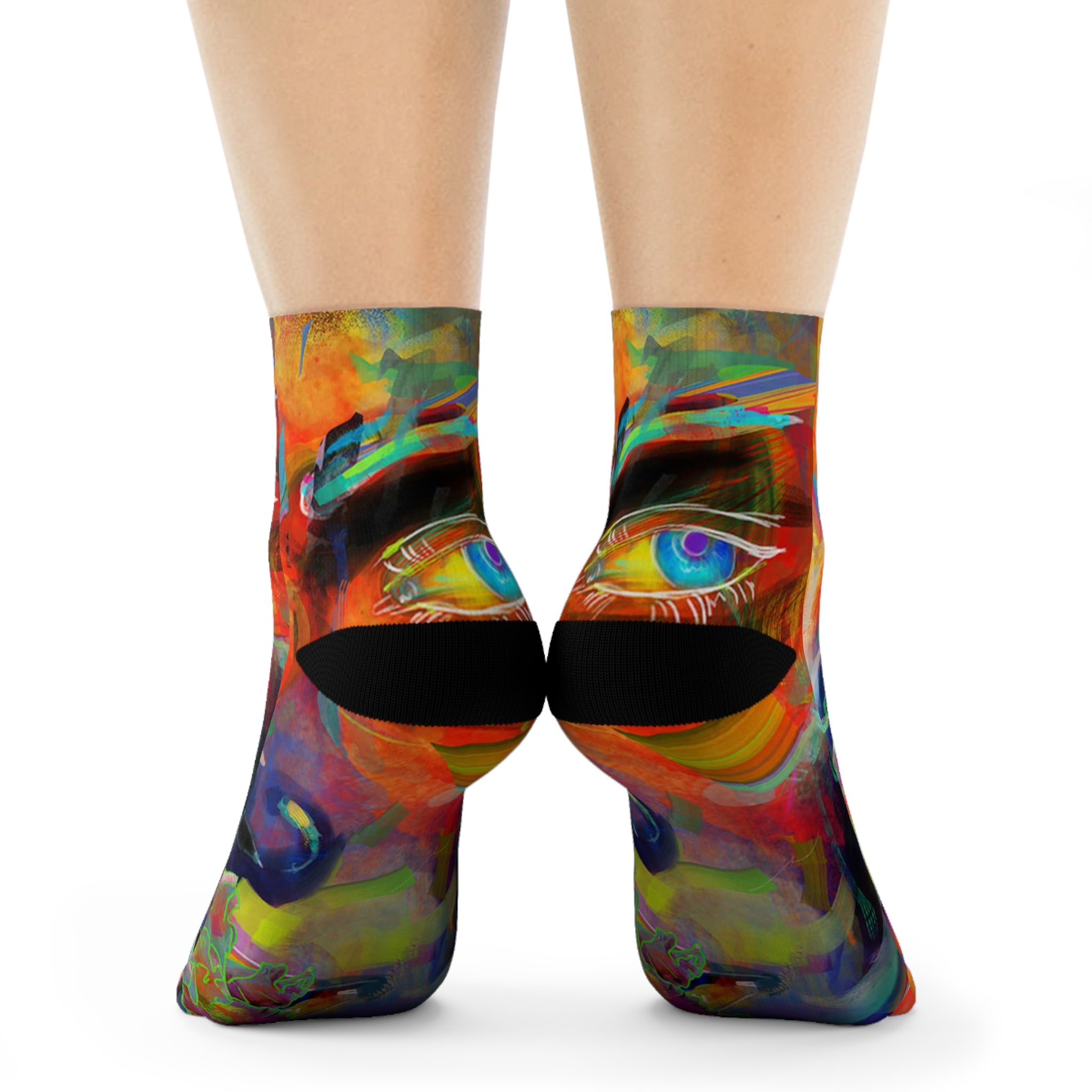 Psychedelic-ly Lit Crew Socks would look great with Psychedelicly-Lit collection of Hoodies and T-shirts