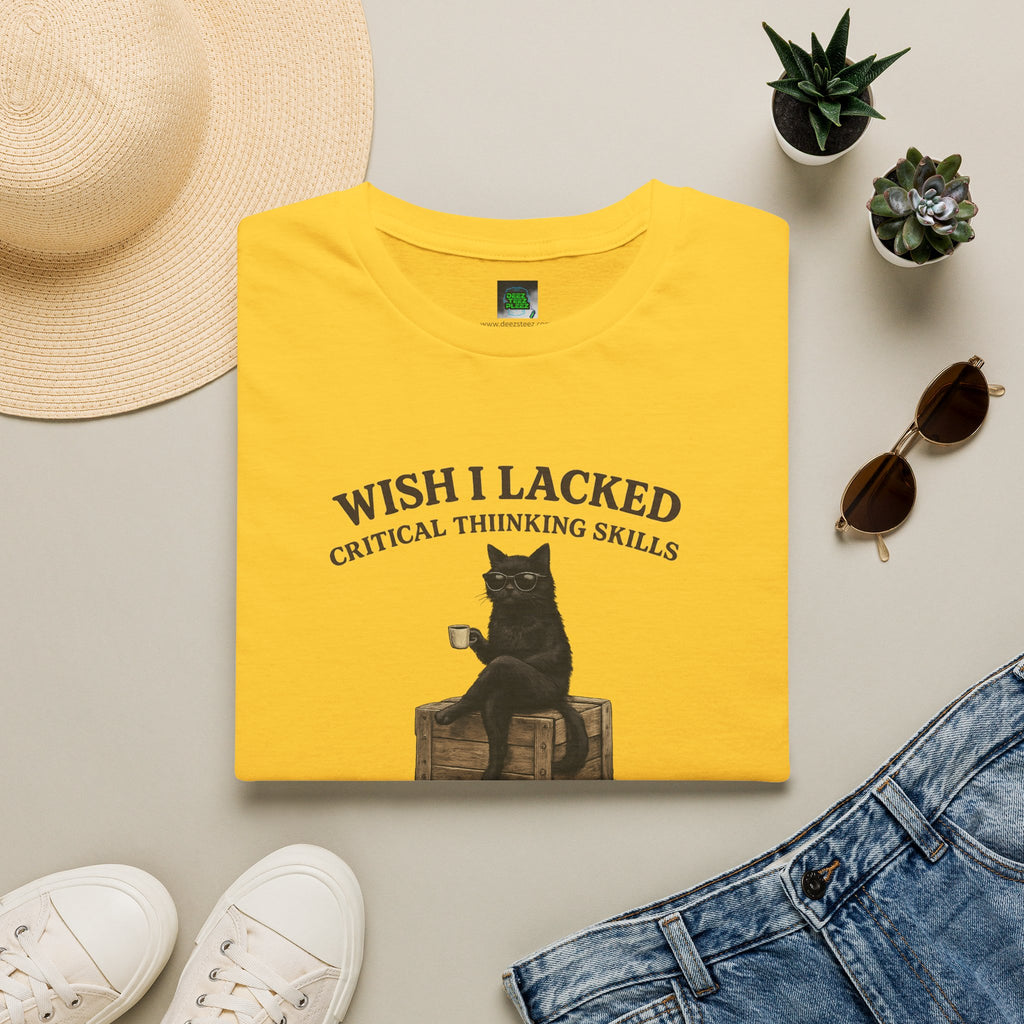 Unisex Softstyle T-Shirt "I Wish Cool Cat"