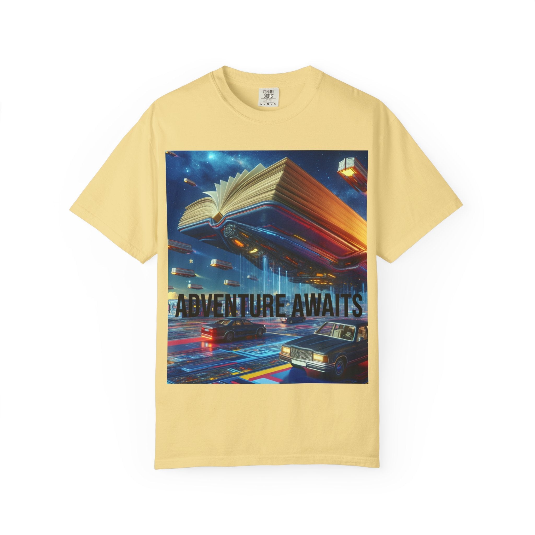 Adventure Awaits T-shirt for Book Lovers