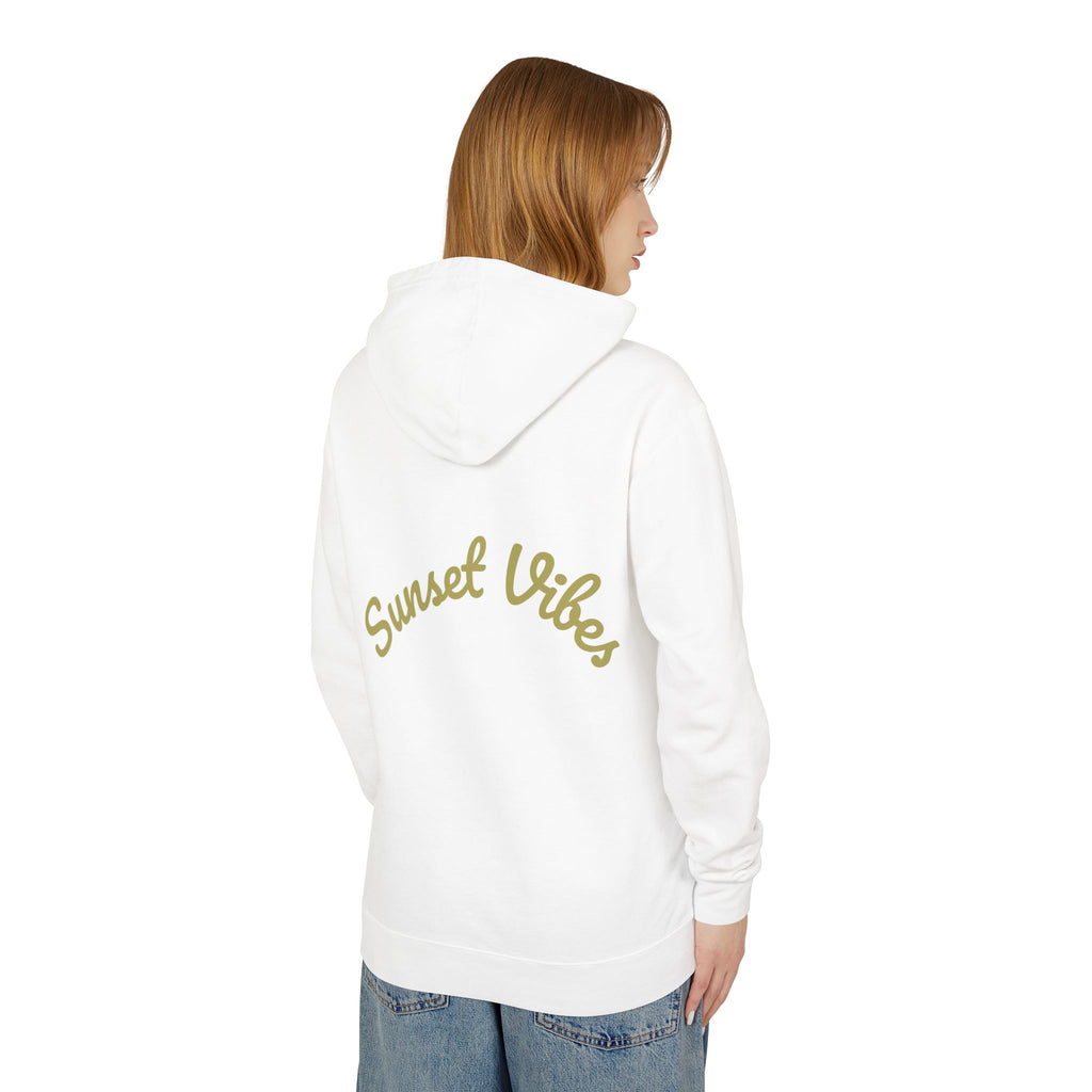 Sunset Vibes Hoodie — Scenic Sunset Road Graphic Hooded Sweatshirt