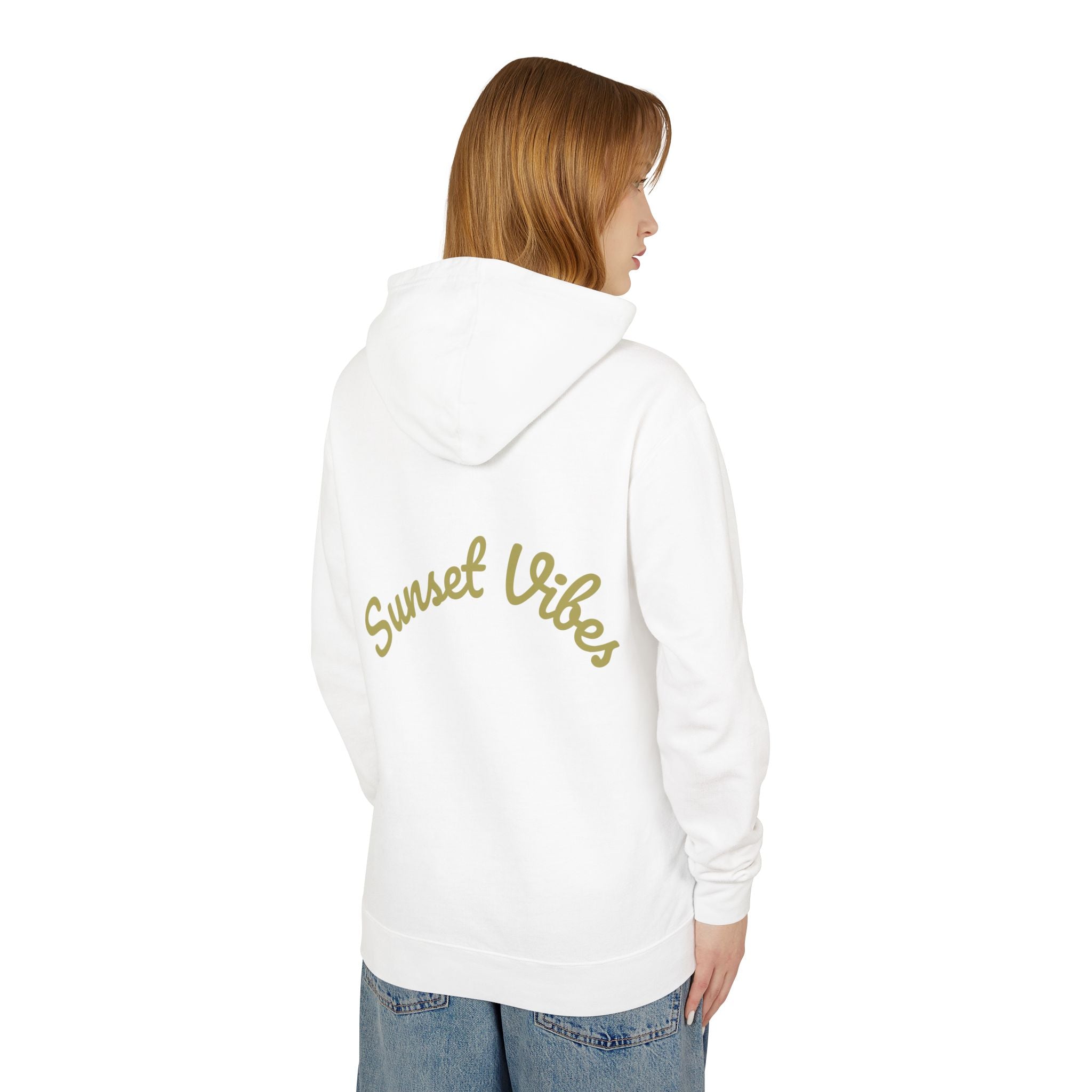 Sunset Vibes Hoodie — Scenic Sunset Road Graphic Hooded Sweatshirt