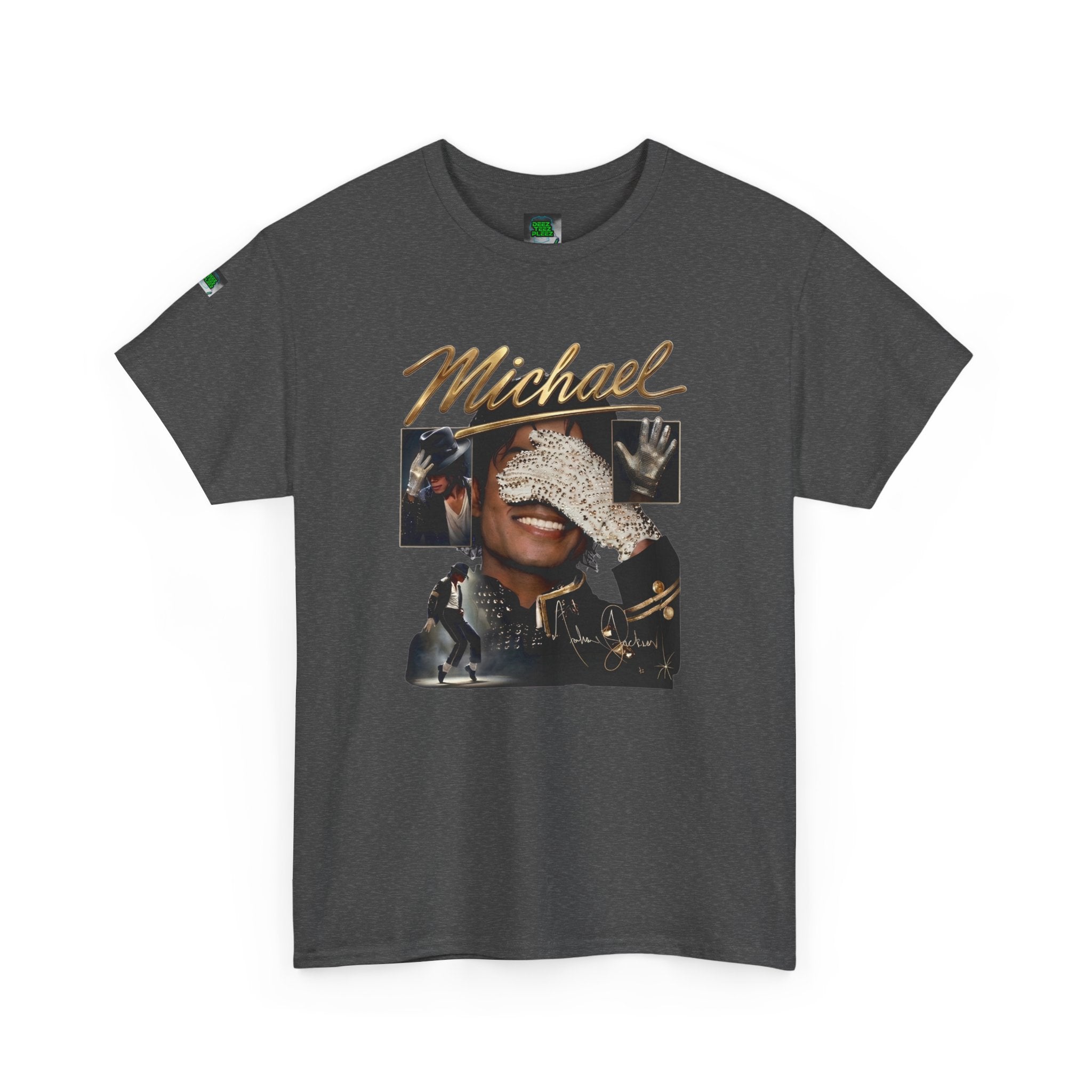 Graphic Tee — 'Michael' Retro Photo Collage T-Shirt