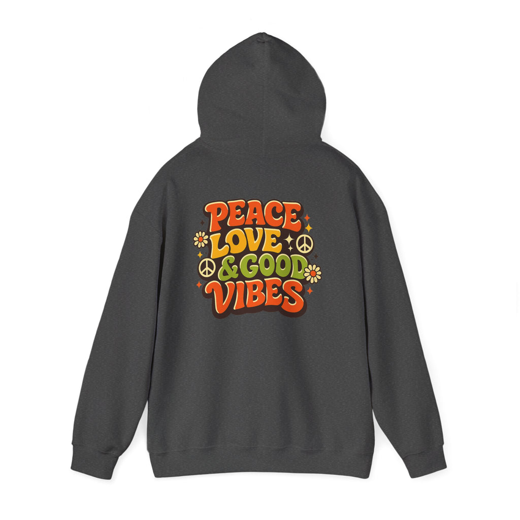 Peace Love & Good Vibes Hoodie