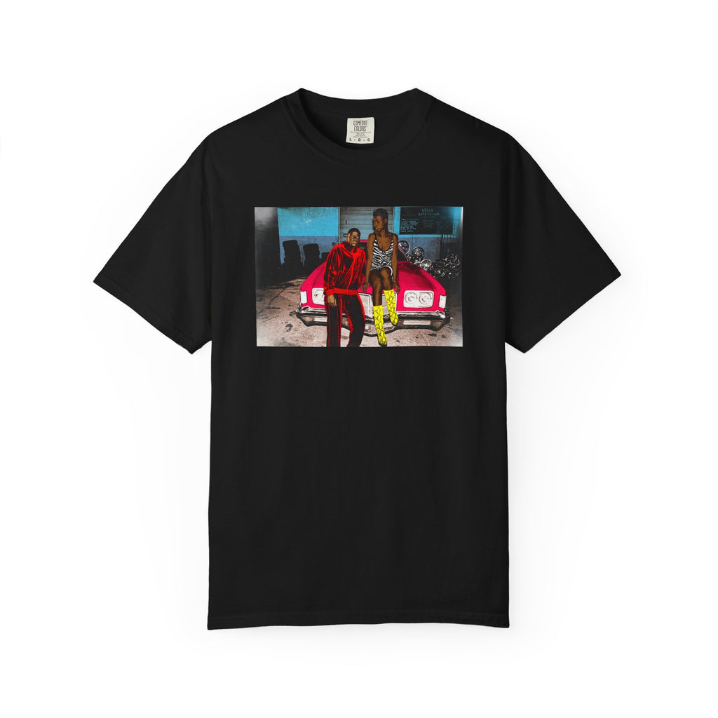 Queen & Slim Vintage Car Graphic T-Shirt