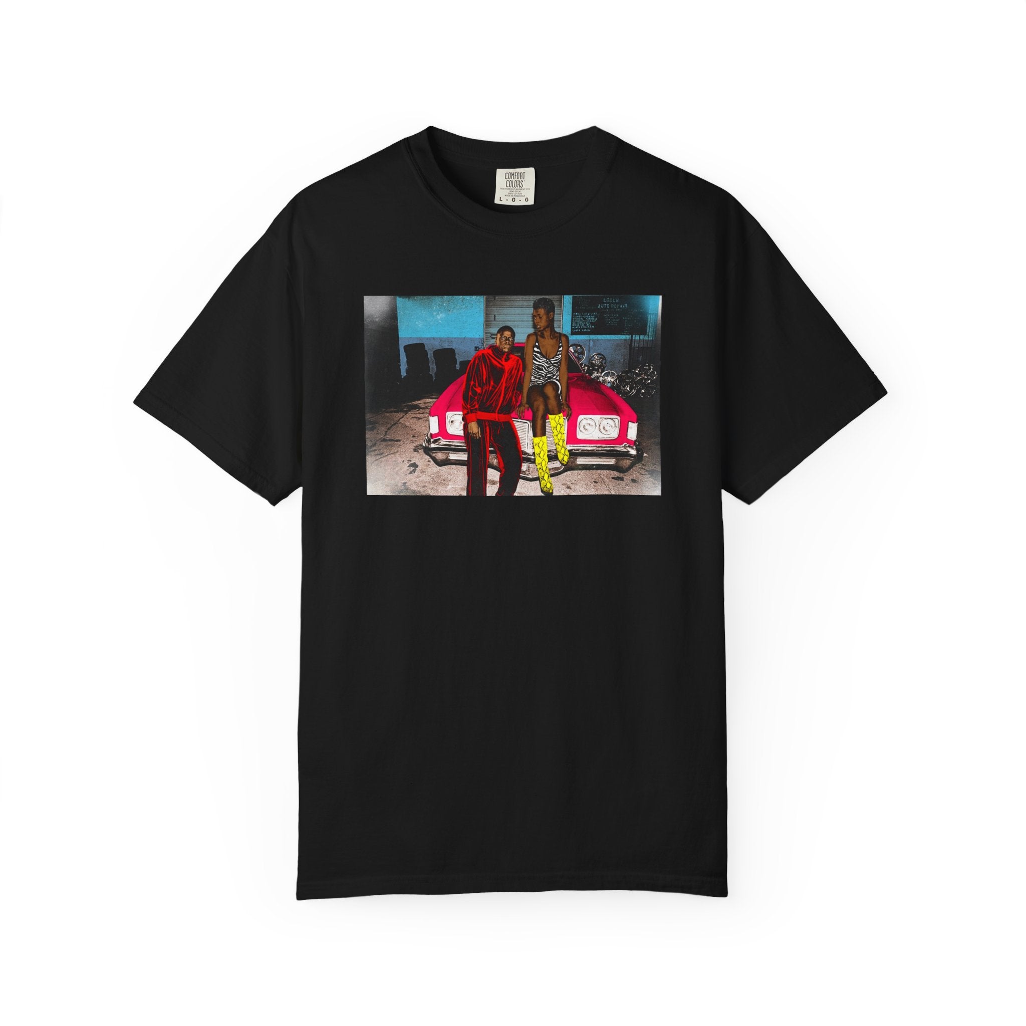 Queen & Slim Vintage Car Graphic T-Shirt