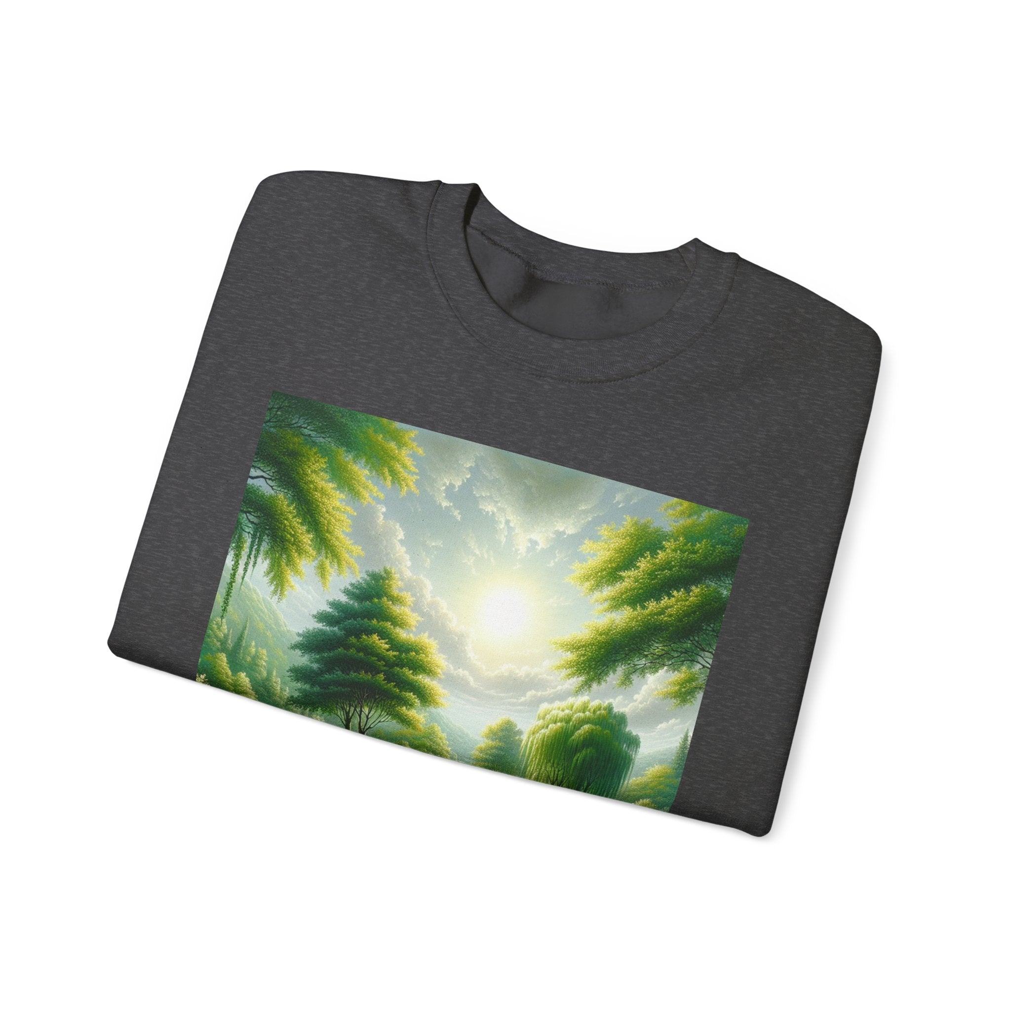 Lets Go Fishing Lake Crewneck Sweatshirt