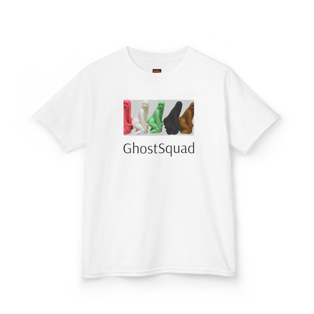 Kids GhostSquad T‑Shirt — Colorful Ghost Character Tee for Children