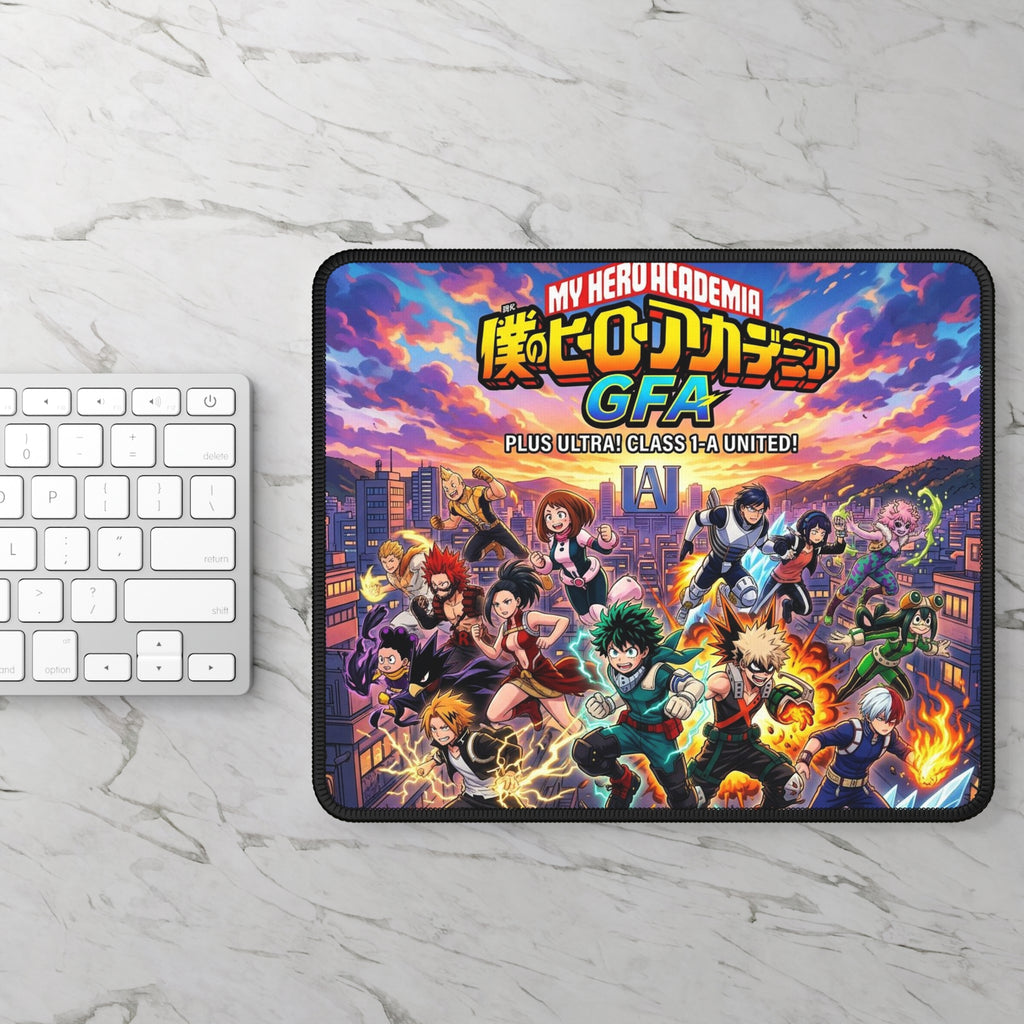 My Hero Academia Class 1-A Gaming Mouse Pad — Plus Ultra Anime Desk Mat