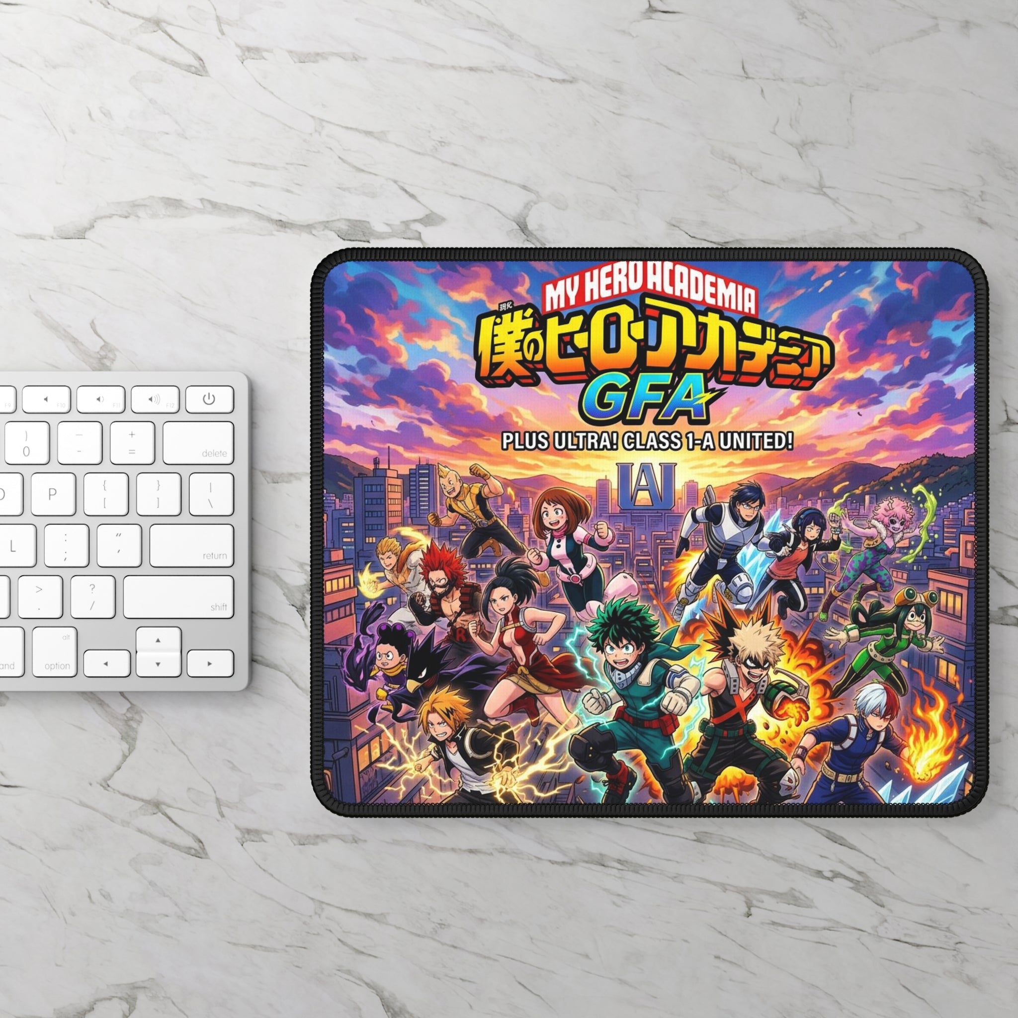My Hero Academia Class 1-A Gaming Mouse Pad — Plus Ultra Anime Desk Mat