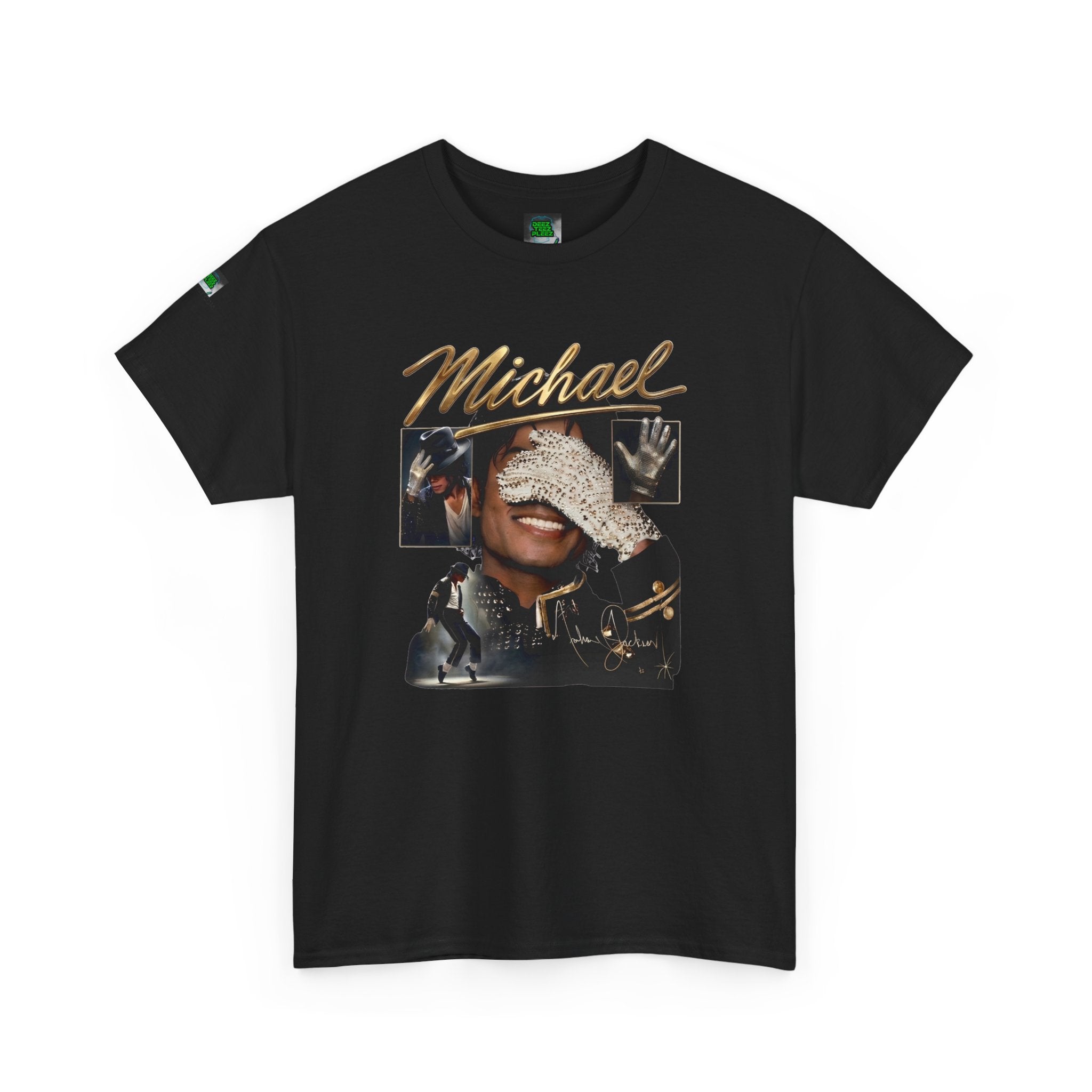 Graphic Tee — 'Michael' Retro Photo Collage T-Shirt