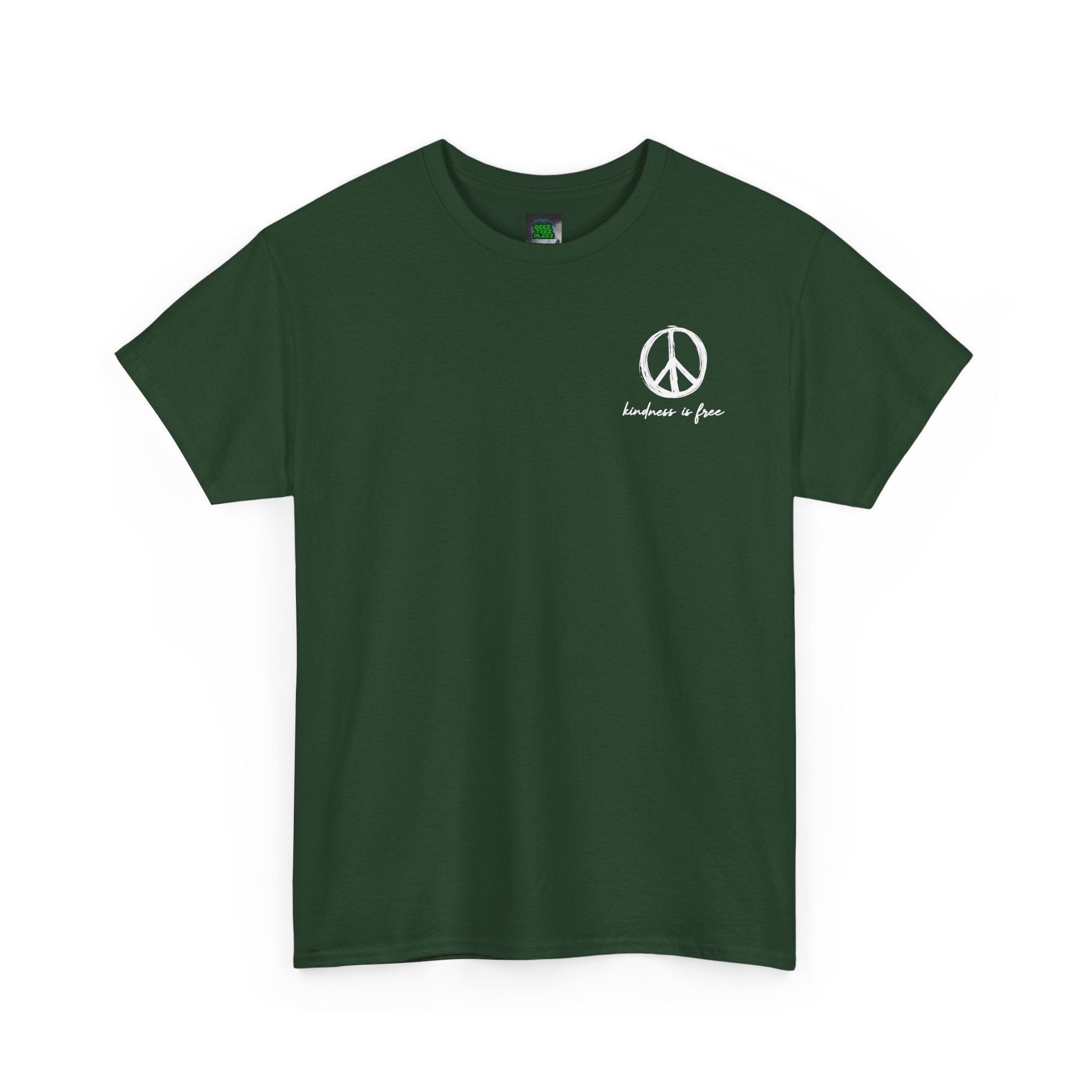 Peace Symbol Tee — “I Hope We Heal From All The Things We Don’t Talk About” Inspirational Graphic T-Shirt