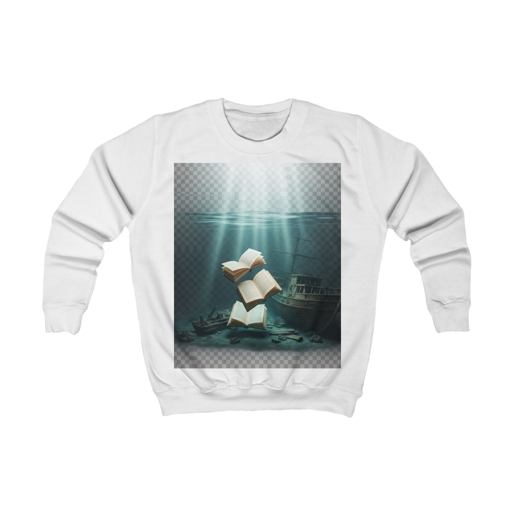 Kids Sweatshirt — Youth Books of Knowledge Sun Rays Design