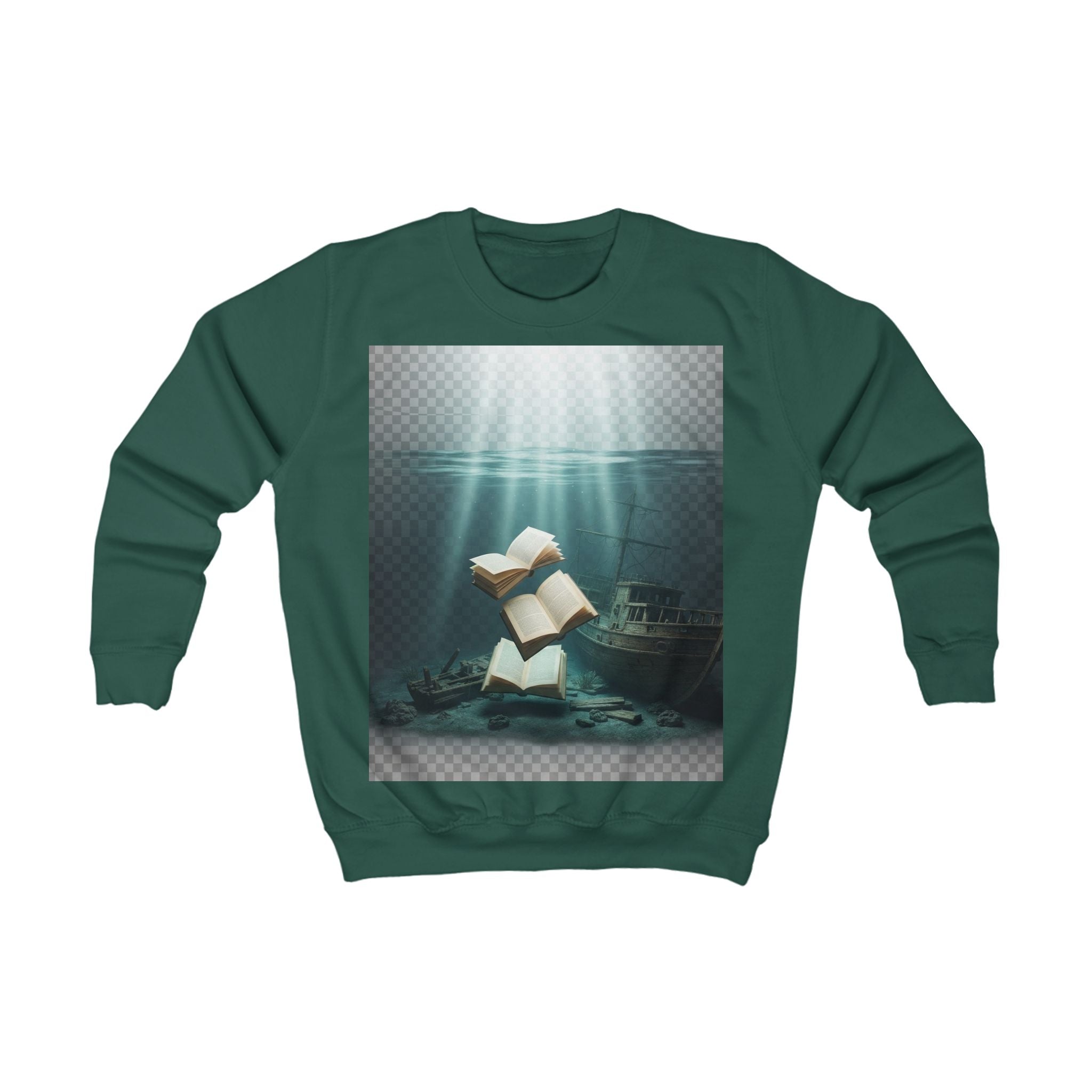 Kids Sweatshirt — Youth Books of Knowledge Sun Rays Design