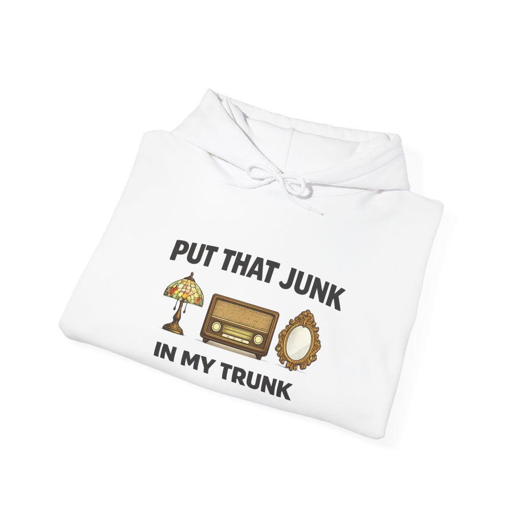 Hoodie “Put That Junk In My Trunk” Vintage RV Camping Graphic