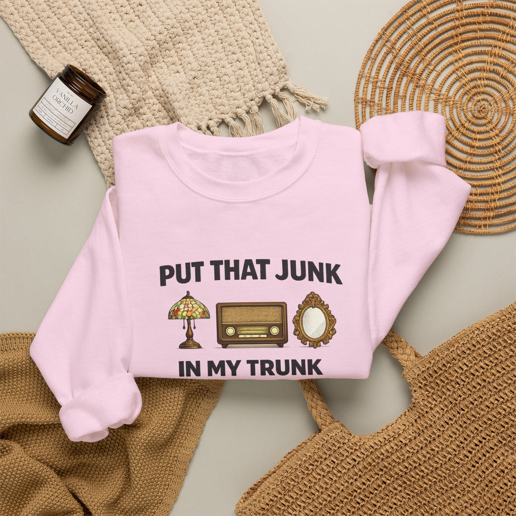 Put That Junk in My Trunk Vintage Thrift Crewneck Sweatshirt