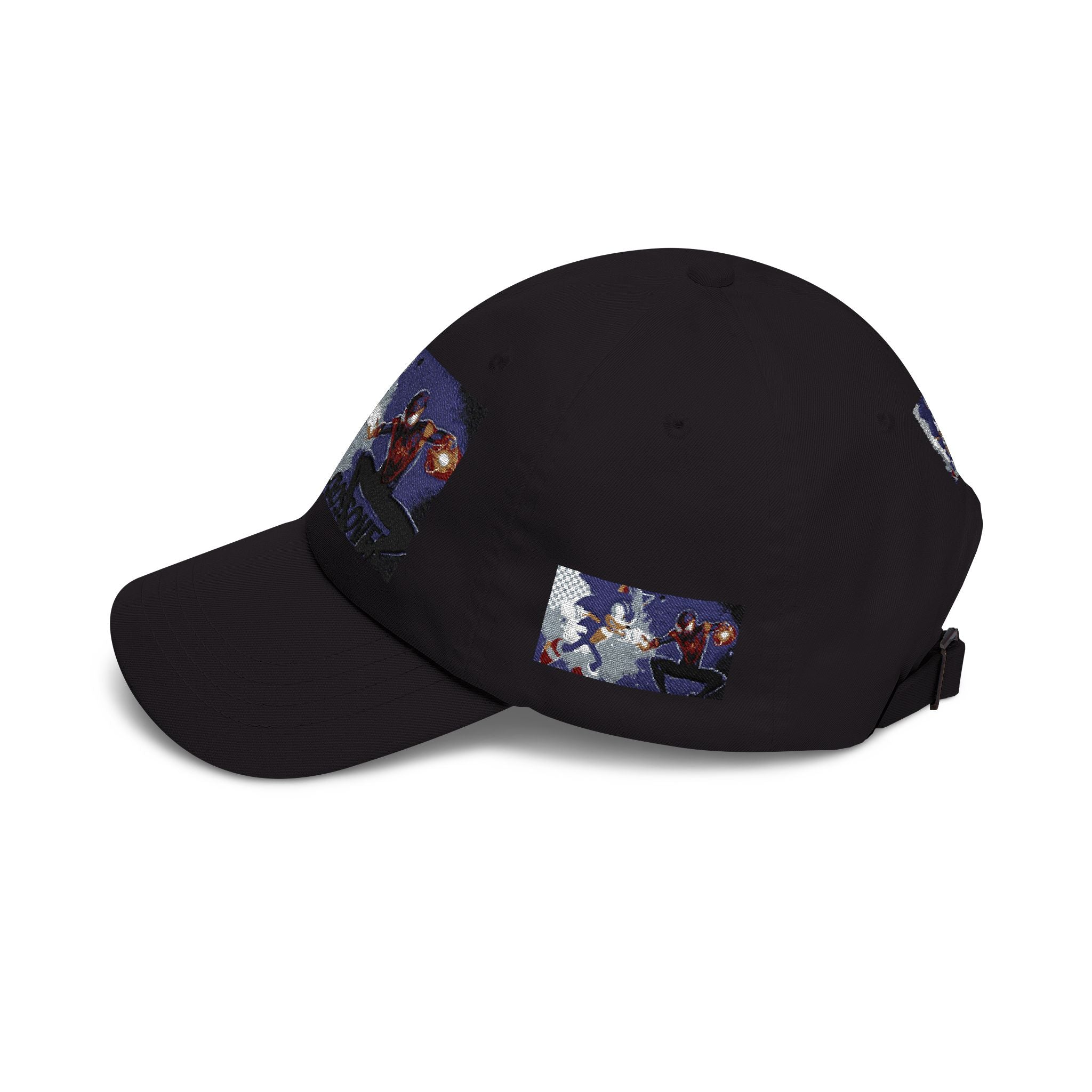 Sonic vs. Miles Morales Space Dad Cap — Youth Graphic Baseball Hat