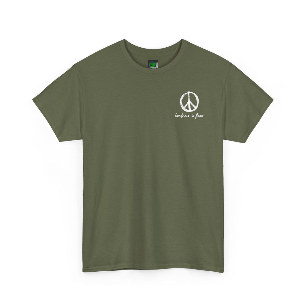 Peace Symbol Tee — “I Hope We Heal From All The Things We Don’t Talk About” Inspirational Graphic T-Shirt