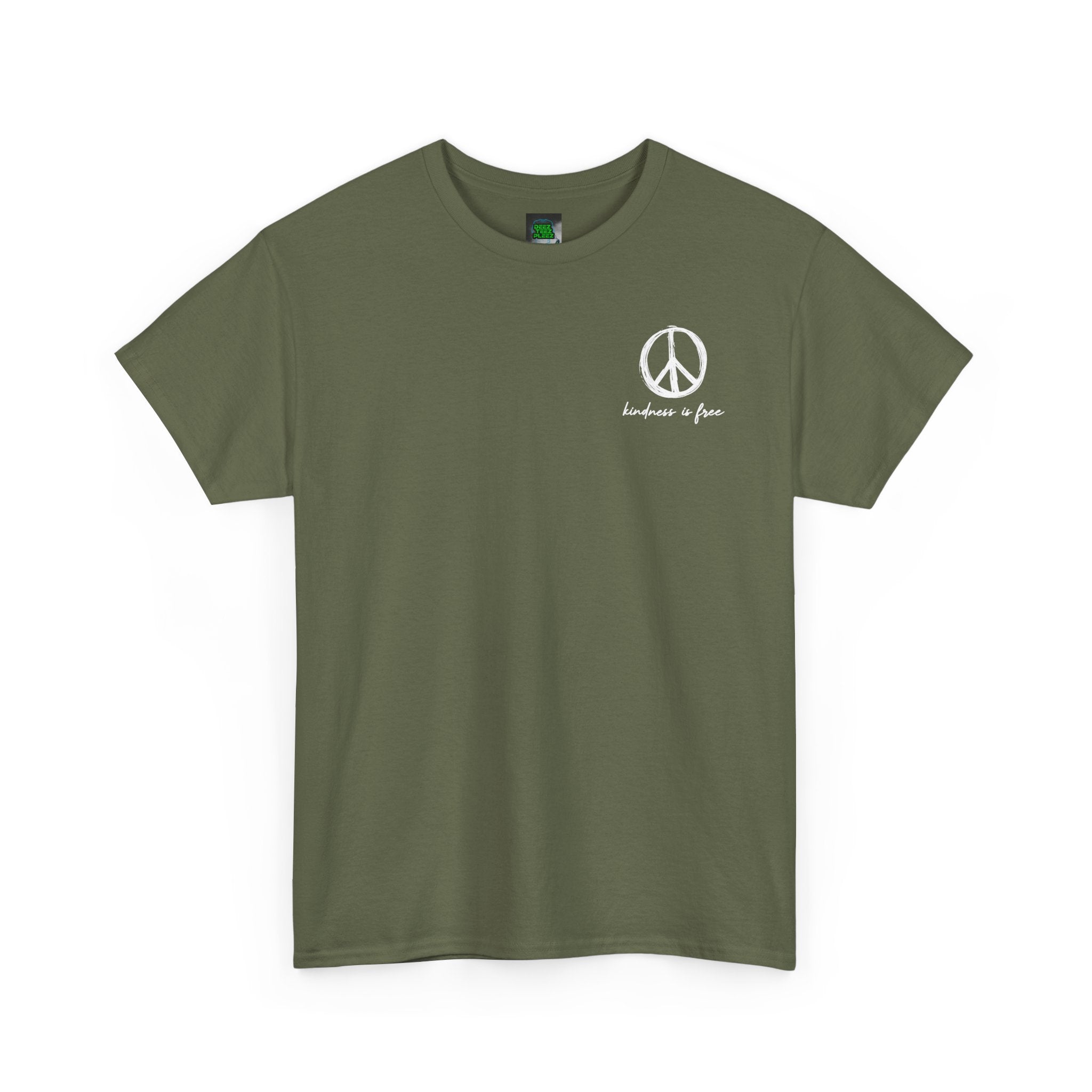 Peace Symbol Tee — “I Hope We Heal From All The Things We Don’t Talk About” Inspirational Graphic T-Shirt