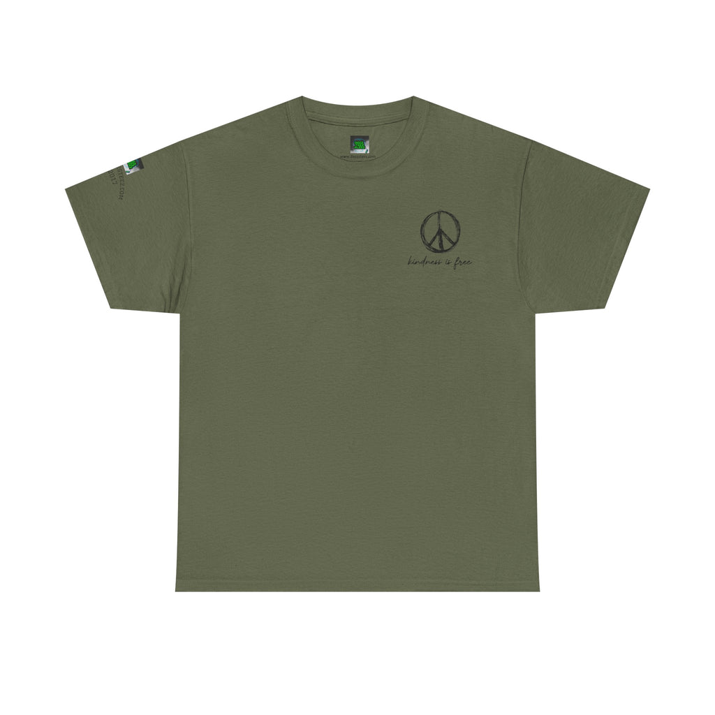 Peace Sign Tee — "I Hope We Heal From All The Things We Don't Talk About" Graphic T-Shirt