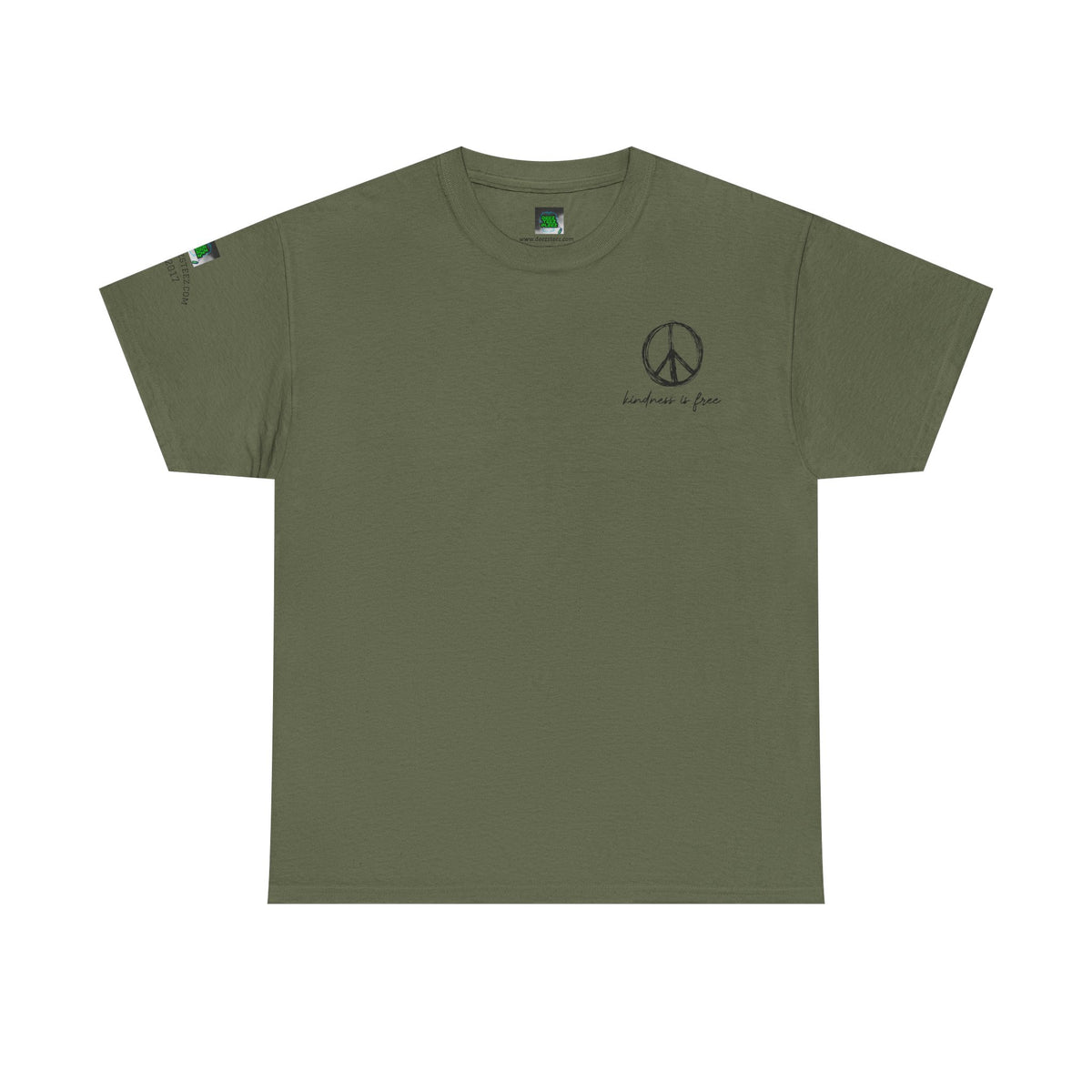 Peace Sign Tee — "I Hope We Heal From All The Things We Don't Talk About" Graphic T-Shirt