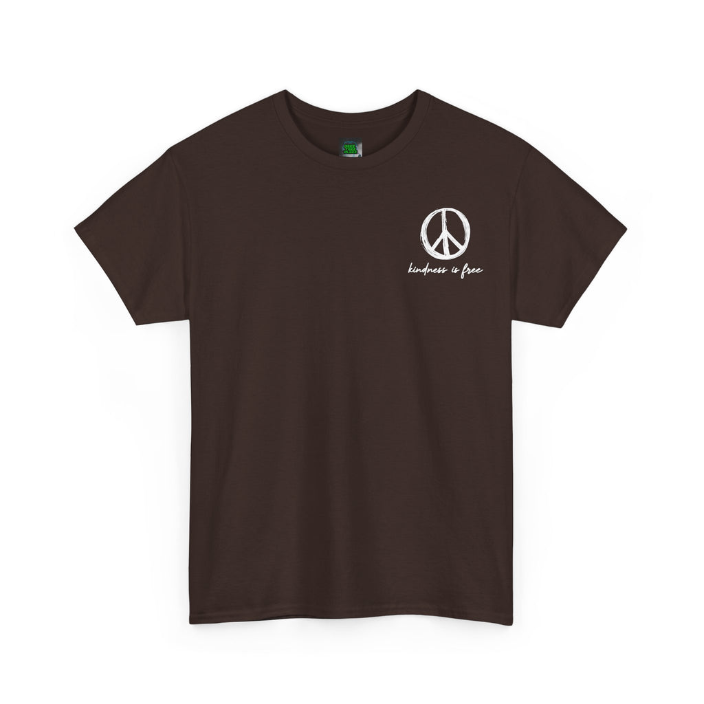Peace Symbol Tee — “I Hope We Heal From All The Things We Don’t Talk About” Inspirational Graphic T-Shirt