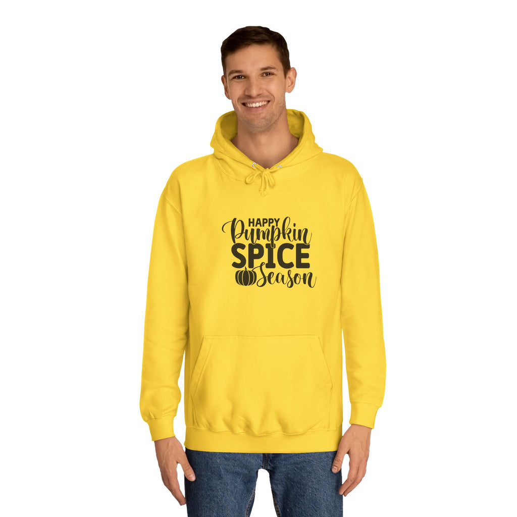 Happy Pumpkin Spice Season College Hoodie
