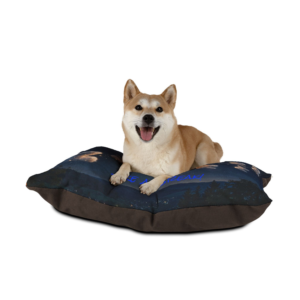 Sleepy Night Pet Bed – 'Take a Break' Cozy Cloud Zzzz Pillow for Dogs & Cats